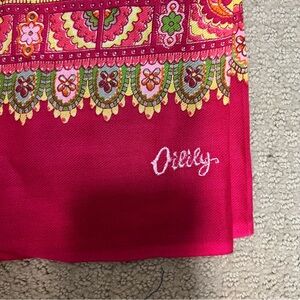 Oilily scarf in EUC Pink
